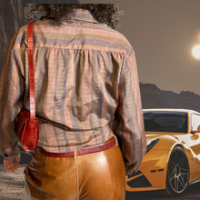 Load image into Gallery viewer, Tucci Vintage 1960s Silk Blouse Size S