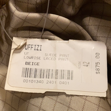 Load image into Gallery viewer, Uffizi Laced Suede Bootleg Pants Size 6