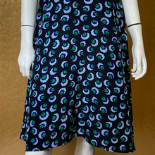 Load image into Gallery viewer, Stella McCartney Purple Petra Contrast Floral Silk Dress Suze 8