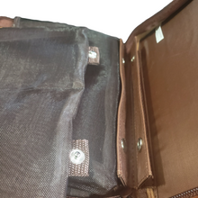 Load image into Gallery viewer, Vintage Fashion Fair Croc Embossed Cosmetic Binder