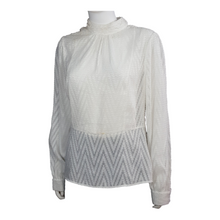 Load image into Gallery viewer, Karen Millen Jacquard Blouse size 12