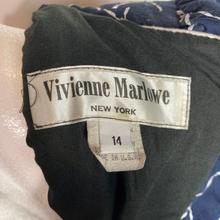 Load image into Gallery viewer, Navy Blue Vivienne Marlowe Dress Size Large