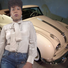 Load image into Gallery viewer, Vintage BRAVO Silk Blouse Size 12