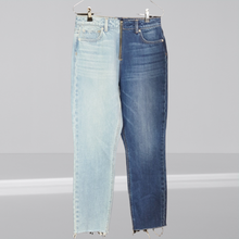 Load image into Gallery viewer, 1. State Color Block High Waist Jeans Size 26