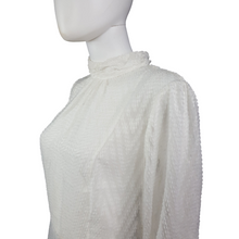 Load image into Gallery viewer, Karen Millen Jacquard Blouse size 12