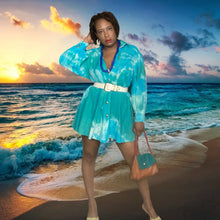 Load image into Gallery viewer, Vintage Custom Tye Dye Tunic Size L /XL