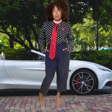 Load image into Gallery viewer, Commes des Garçons Play Polka Dot L/S Cotton Tee Size XXL