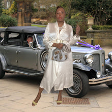 Load image into Gallery viewer, Chambers Silk Robe Size L