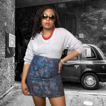 Load image into Gallery viewer, ERIN Erin Fetherson Floral Twill Skirt M