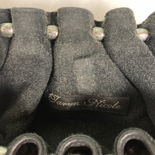 Load image into Gallery viewer, Taryn Nicole Leather Drawstring Gemstone Bag