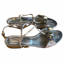 Load image into Gallery viewer, Gold Valentino Garavani Sandles Size 38