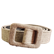 Load image into Gallery viewer, Vintage Oscar de la Renta Wool Belt Size xs