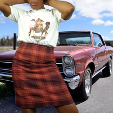 Load image into Gallery viewer, J.G Hook Plaid Wool Blend Skirt Size 14