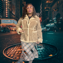 Load image into Gallery viewer, 90s Mudd Jeans Shearling Size XL