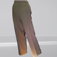 Load image into Gallery viewer, Donna Karan Brown Wool Crepe Trousers Size M
