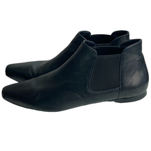 Load image into Gallery viewer, Vince Chelsea Black Leather Booties Size