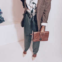 Load image into Gallery viewer, Richard Chai Fold Over Slouchy Trousers Size 2