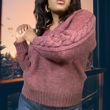 Load image into Gallery viewer, Adolfo Wool Blend Sweater Size L