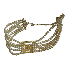 Load image into Gallery viewer, Vintage Sphinx Pearl Choker Necklace