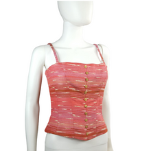 Load image into Gallery viewer, Griffith Gray for St. John 1990s Spaghetti Strap Top