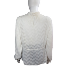 Load image into Gallery viewer, Karen Millen Jacquard Blouse size 12
