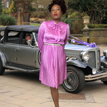 Load image into Gallery viewer, Sears, The Fashion Place 1970s Jersey Dress Size M