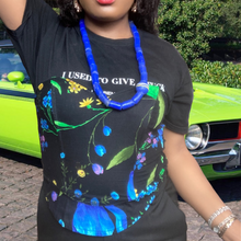 Load image into Gallery viewer, Black Floral Sweetheart Bustier Top sz. M