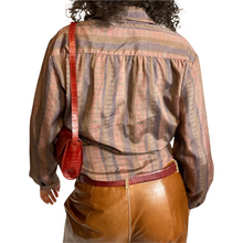 Load image into Gallery viewer, Tucci Vintage 1960s Silk Blouse Size S