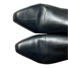 Load image into Gallery viewer, Vince Chelsea Black Leather Booties Size