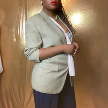 Load image into Gallery viewer, Mario Caldi Lanifico Fili Cerruti Wool Jacquard Blazer Size 50/L