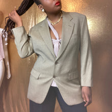 Load image into Gallery viewer, Mario Caldi Lanifico Fili Cerruti Wool Jacquard Blazer Size 50/L