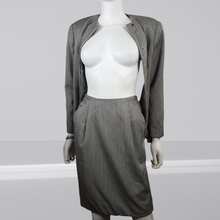 Load image into Gallery viewer, GEOFFREY BEENE 80s Power Skirt Suit size M