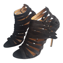 Load image into Gallery viewer, Alexa Wagner Caged Sandals sz. 40/9