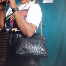 Load image into Gallery viewer, Vintage 1980s Bally Quilted Leather Bag