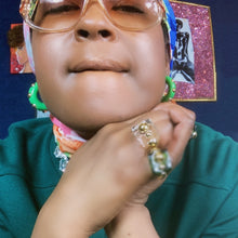 Load image into Gallery viewer, Image Gang_Clear_Cynthia_Ring_Lucille Golden _Vintage_Black Owned Brands