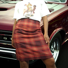 Load image into Gallery viewer, J.G Hook Plaid Wool Blend Skirt Size 14