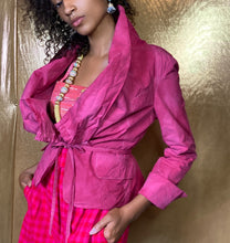 Load image into Gallery viewer, Custom Dyed Celine Khaki Blazer sz. 40