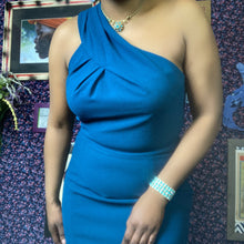 Load image into Gallery viewer, Tory Burch Ashlee Dress Winter Teal Sizes 10