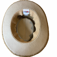 Load image into Gallery viewer, Vintage Panama Straw Hat