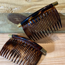 Load image into Gallery viewer, Vintage French Hair Combs