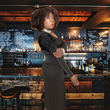 Load image into Gallery viewer, 90s Christian Dior Black Jersey Knit Top