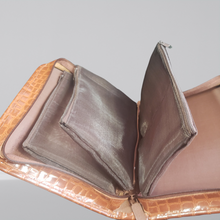 Load image into Gallery viewer, Vintage Fashion Fair Croc Embossed Cosmetic Binder