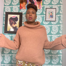 Load image into Gallery viewer, Free People Over Size Waffle Knit Sweater