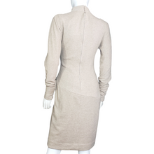 Load image into Gallery viewer, Carolyne Roehm Pearl Adorned Wool Dress Size 2