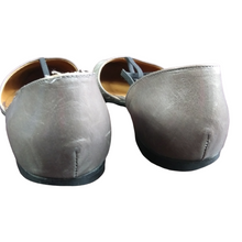 Load image into Gallery viewer, Giorgio Armani Silk Pointy Toe D' Orsay Flats