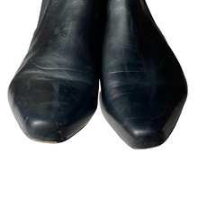 Load image into Gallery viewer, Vince Chelsea Black Leather Booties Size
