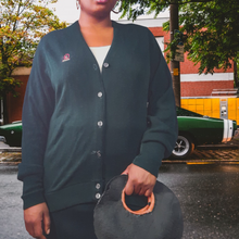 Load image into Gallery viewer, 90's Green Izod Cardigan, Sz L