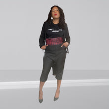 Load image into Gallery viewer, Those Days Draped Crotch Pants size M