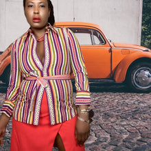 Load image into Gallery viewer, 70s Vintage Tops_Geoffrey Beene_Bazaar_Lucille Golden Vintage