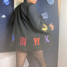 Load image into Gallery viewer, Vintage Linen Roman Numerals Blazer Size L